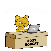 Bobcat Boss Sticker