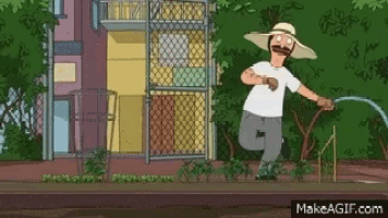 Bobs Burgers Watering GIF