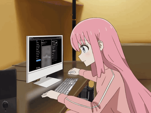 Bocchi Punch GIF