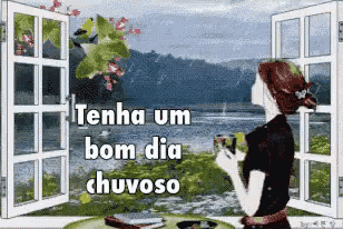 Bom Dia Com Chuva Bom Dia Chuva GIF