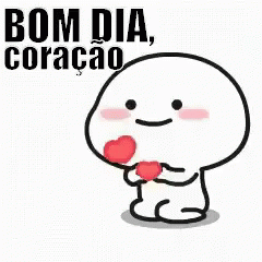 Bom Dia Cotação / Amor / Corações GIF
