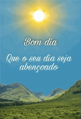 Bom Dia Dia Abençoado GIF