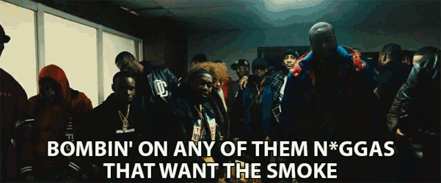 Bombin On Any Of Them Niggas Want The Smoke GIF