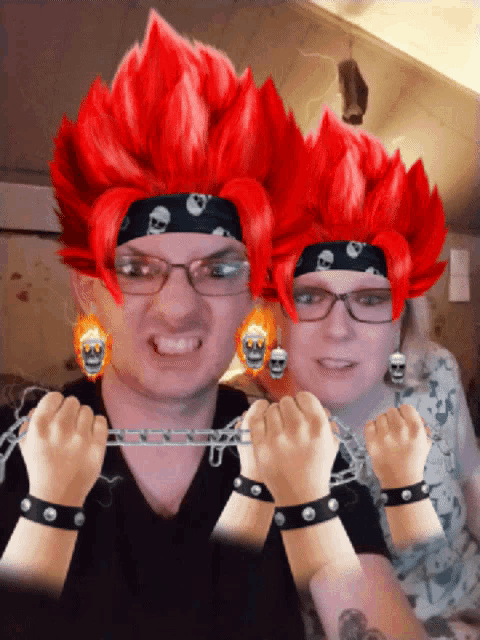 Bondage Red Hair GIF