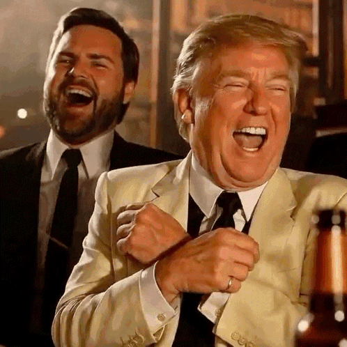 Bonechat Trump Vance Fellas Bonechat Laughing GIF