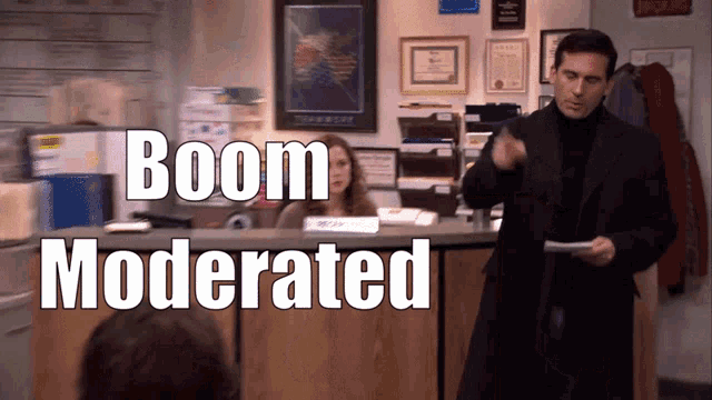 Boom Moderated Lionfield GIF