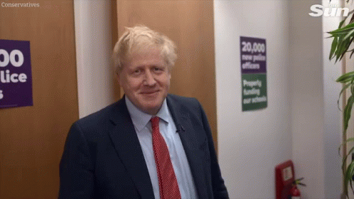 Boris Johnson Blojob GIF