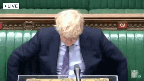 Boris Johnson Frustrated Borris GIF