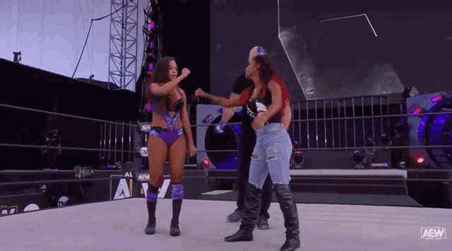 Brandi Rhodes Dustin Rhodes GIF