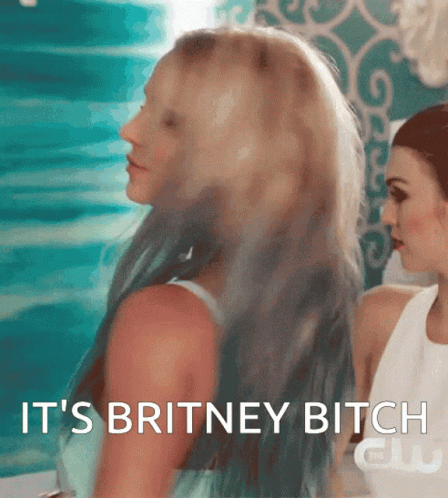 Britney Spears Look Back GIF