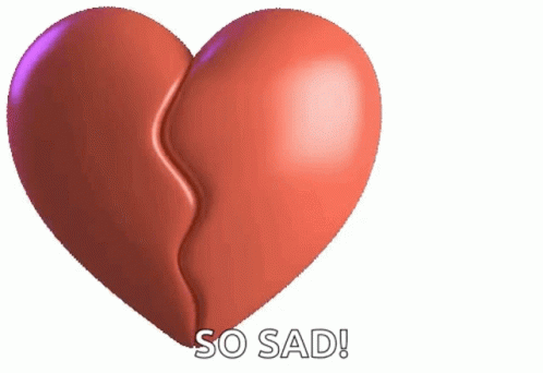 Broken Heart Heart GIF