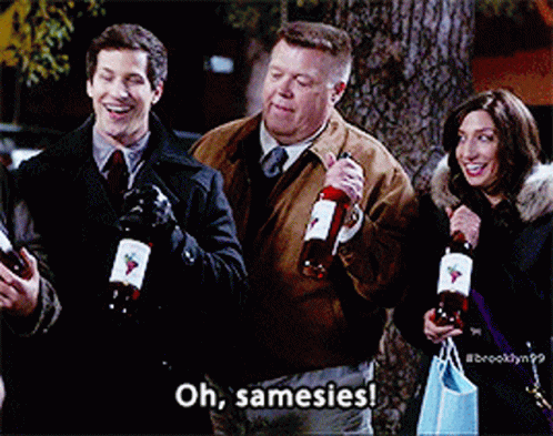 Brooklyn Nine Nine Oh Samesies GIF