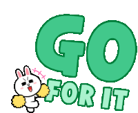 Brown Bear Cony Rabbit Sticker