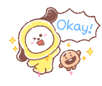Bt21 Okay Sticker