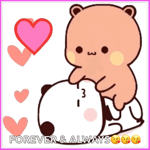 Bubu Dudu Kisses GIF