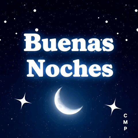 Buenas Noches Goodnight Estrella Star Estrellas Stars Moon Luna Cmp Cmpbycosart GIF
