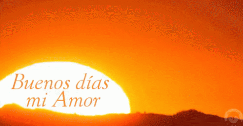 Buenos Días Amor GIF
