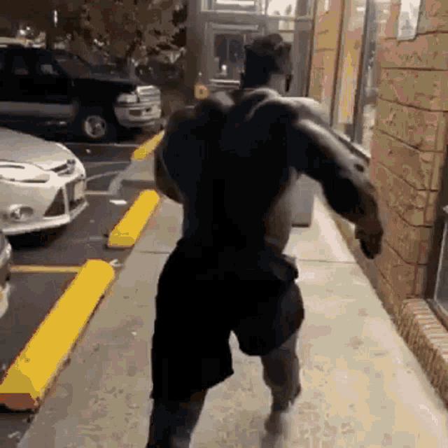 Buff Confronting GIF