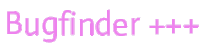 Bugfinder Animated Text Sticker