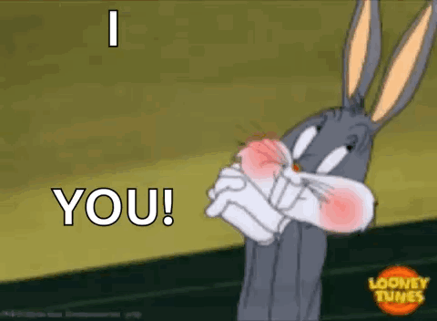 Bugs Bunny Love GIF
