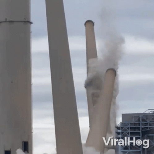 Building Collapsing Viralhog GIF