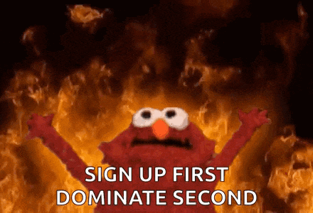 Burn Elmo GIF