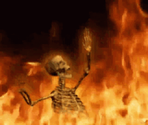Burning GIF