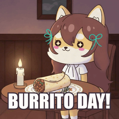 Burrito Day National Burrito Day GIF