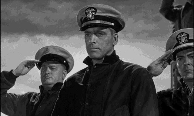 Burt Lancaster Salute GIF