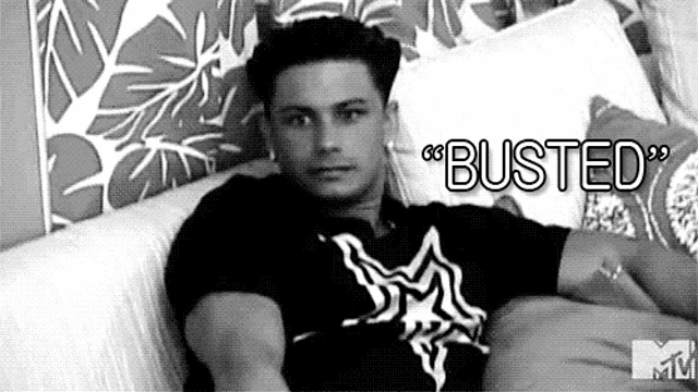 Busted Pauly GIF