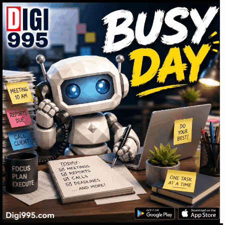 Busy Day Work Mode GIF