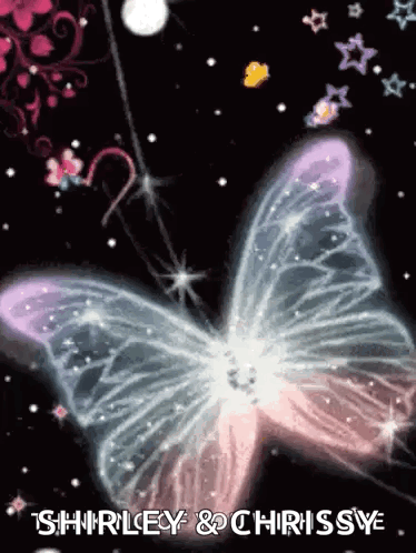 Butterflies Sparkles GIF