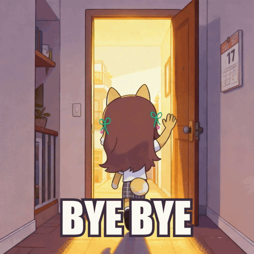 Bye Bye Goodbye GIF