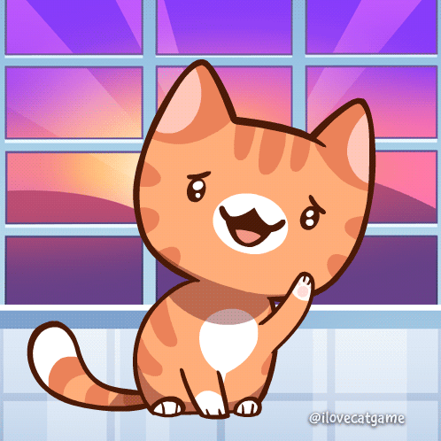 Bye Cat GIF