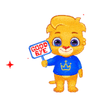 Bye Good Bye Sticker