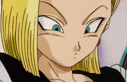 C18 Android 18 GIF