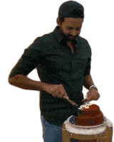 Cake Cutting Faisal Khan Sticker