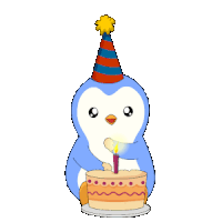Cake Hat Sticker