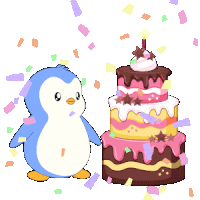Cake Party Sticker