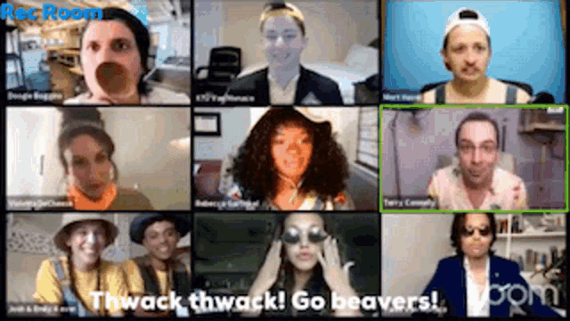 Camp Eerie Thwack Thwack GIF