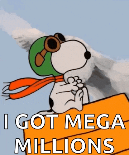 Camsey Snoopy Flying Fly Peanuts Clouds House GIF