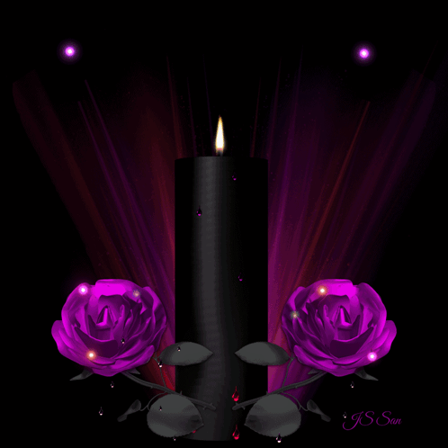 Candle Gothic Candle GIF