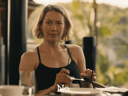 Carrie Coon The White Lotus GIF