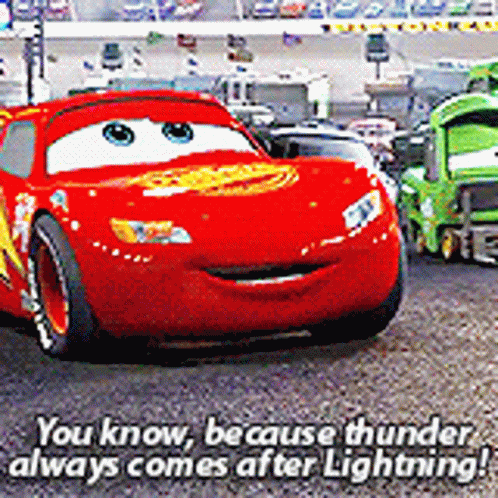 Cars Lightning Mcqueen GIF