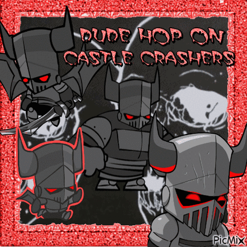 Castle Crashers Hop On Castle Crashers GIF