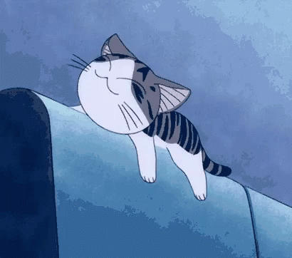 Cat Cat Sleeping GIF