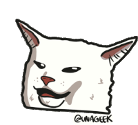 Cat Smudge The Cat Sticker
