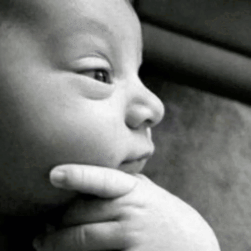 Cat Thinking Baby Thinking GIF