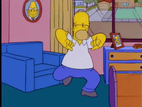 Celebrate Homer Simpson GIF