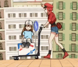 Cell At Work Shopping GIF